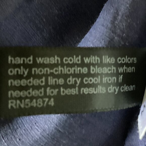 The Limited Silk-Cotton V Neck Blouse Long Bell Sleeve L #108H - Picture 8 of 8